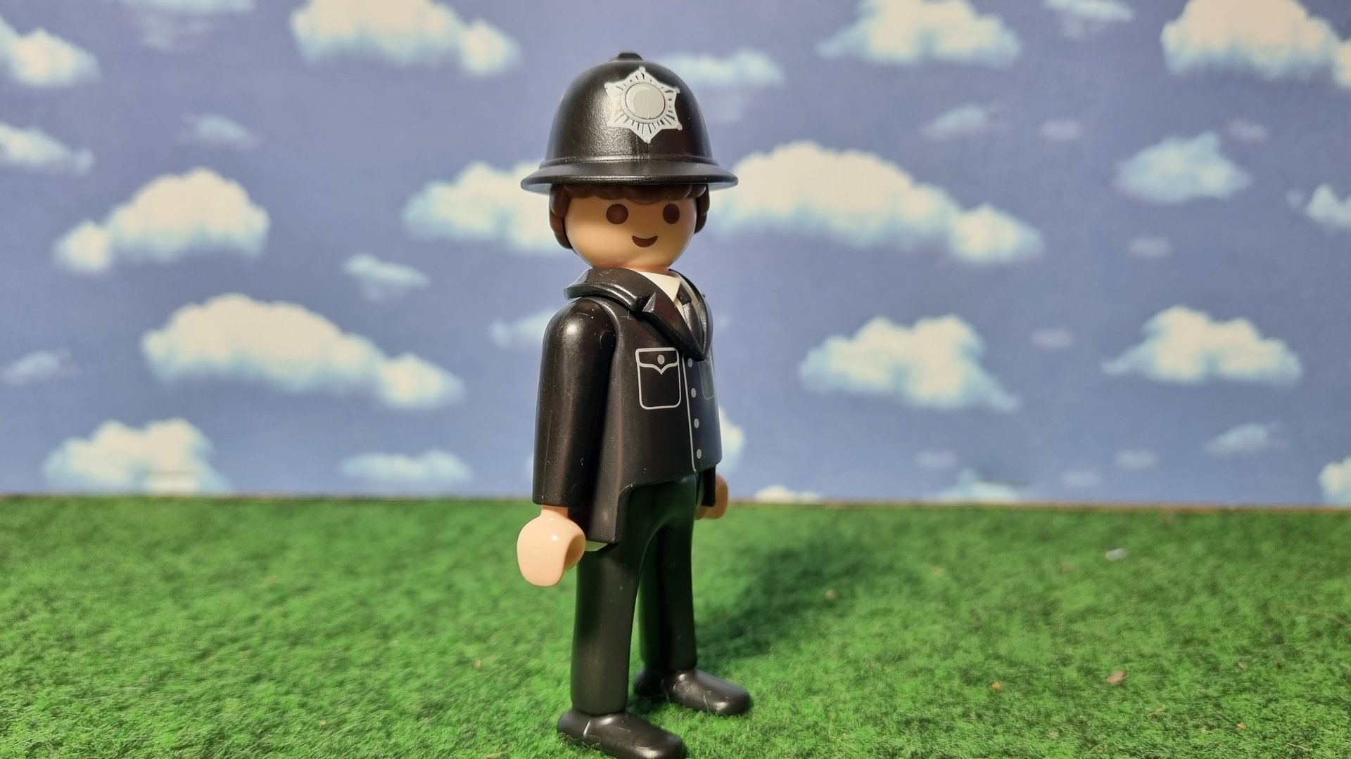 Playmobil 9237 Grundfigur Bobby UK Police Polizei Sonderfigur mit Zubehör o VP 